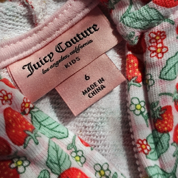 Juicy Couture Strawberry 2 Piece Baby Outfit - Picture 8 of 13